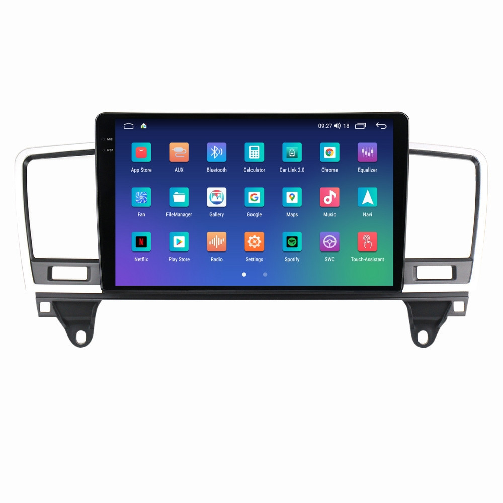Navigatie dedicata cu Android Mercedes GL-Class GL X166 2012 - 2015, 4GB RAM, Radio GPS Dual Zone, Display 2K QLED 9.5" Touchscreen, Internet Wi-Fi si slot SIM 4G, Bluetooth, MirrorLink, USB - Imagine 6