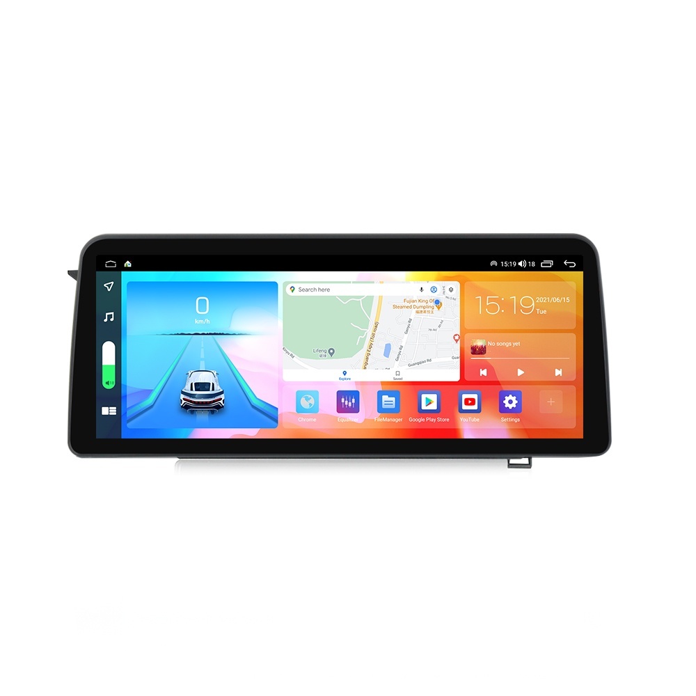 Navigatie dedicata cu Android Mercedes GLK X204 2012 - 2015, 8GB RAM, Radio GPS Dual Zone, Display QLED 12.3