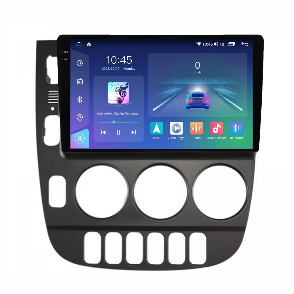 Navigatie dedicata cu Android Mercedes ML W163 1998 - 2001, 4GB RAM, Radio GPS Dual Zone, Display 2K QLED 9.5