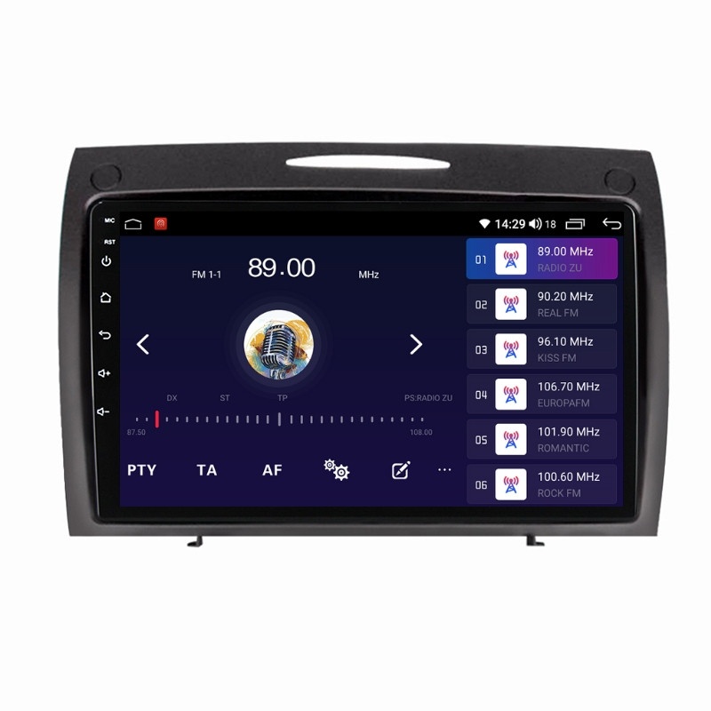 Navigatie dedicata cu Android Mercedes SLK R171 2004 - 2011, 2GB RAM, Radio GPS Dual Zone, Display HD QLED 9