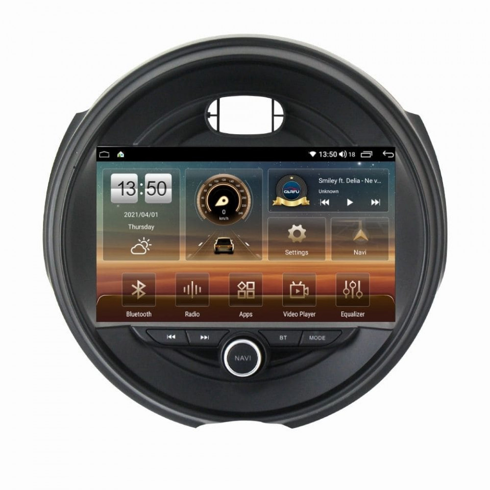 Navigatie dedicata cu Android Mini Clubman (F54) 2015 - 2020, 8GB RAM, Radio GPS Dual Zone, Display HD QLED 9