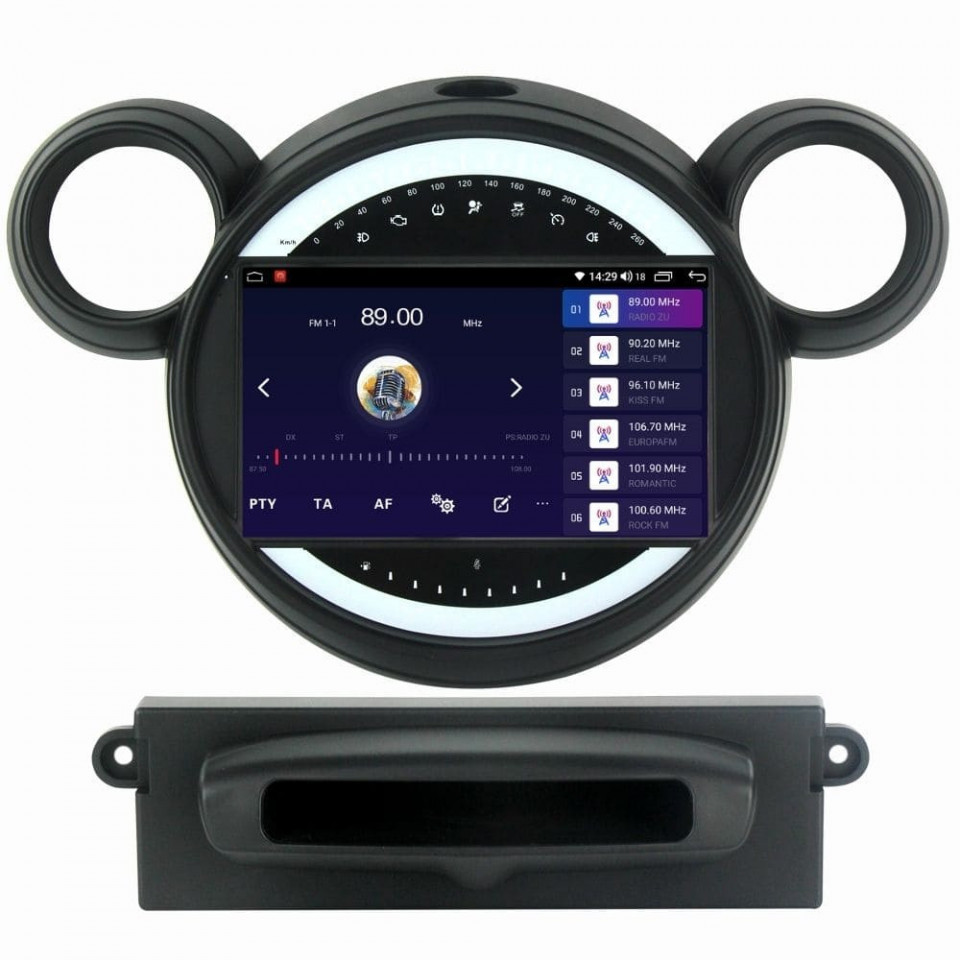 Navigatie dedicata cu Android Mini Countryman / Paceman (R60, R61) 2010 - 2017, 4GB RAM, Radio GPS Dual Zone, Display HD QLED 9