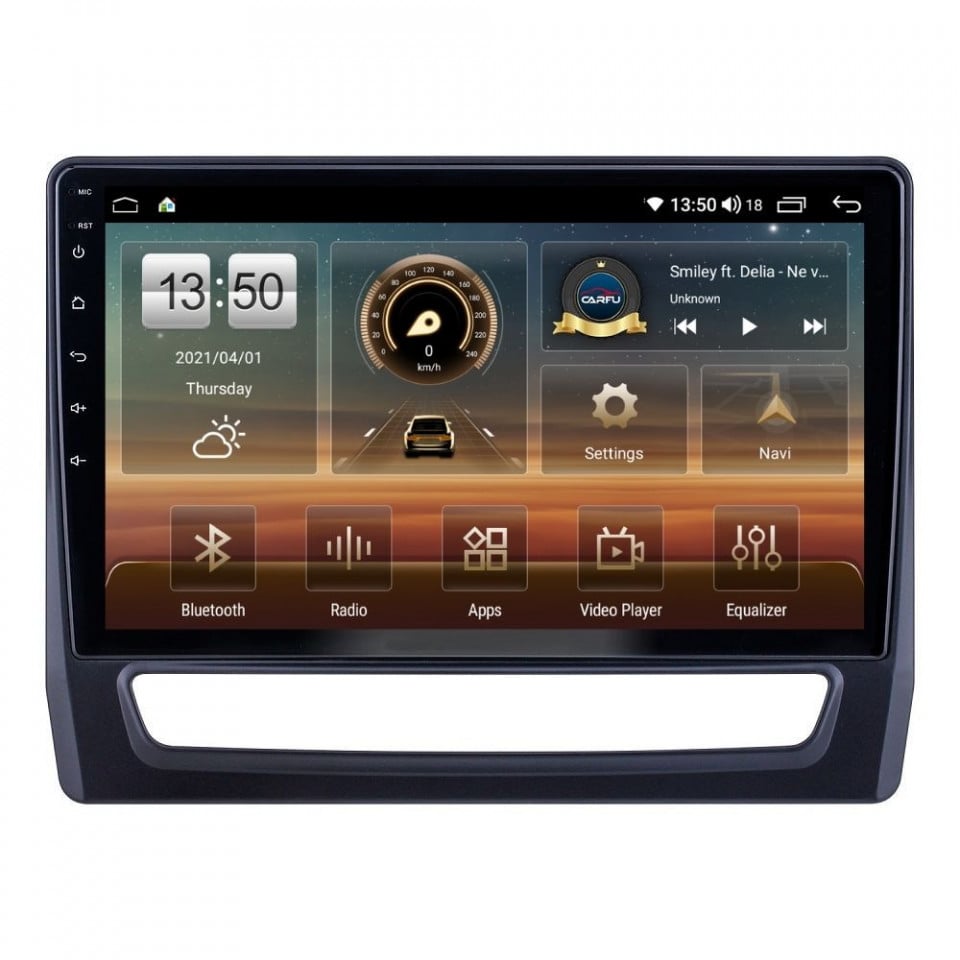 Navigatie dedicata cu Android Mitsubishi ASX dupa 2019, 8GB RAM, Radio GPS Dual Zone, Display HD QLED 10