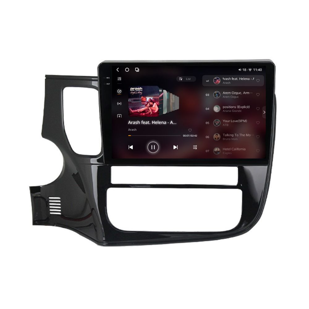 Navigatie dedicata cu Android Mitsubishi Outlander III 2012 - 2019, 12GB RAM, Radio GPS Dual Zone, Display 2K QLED 10.36