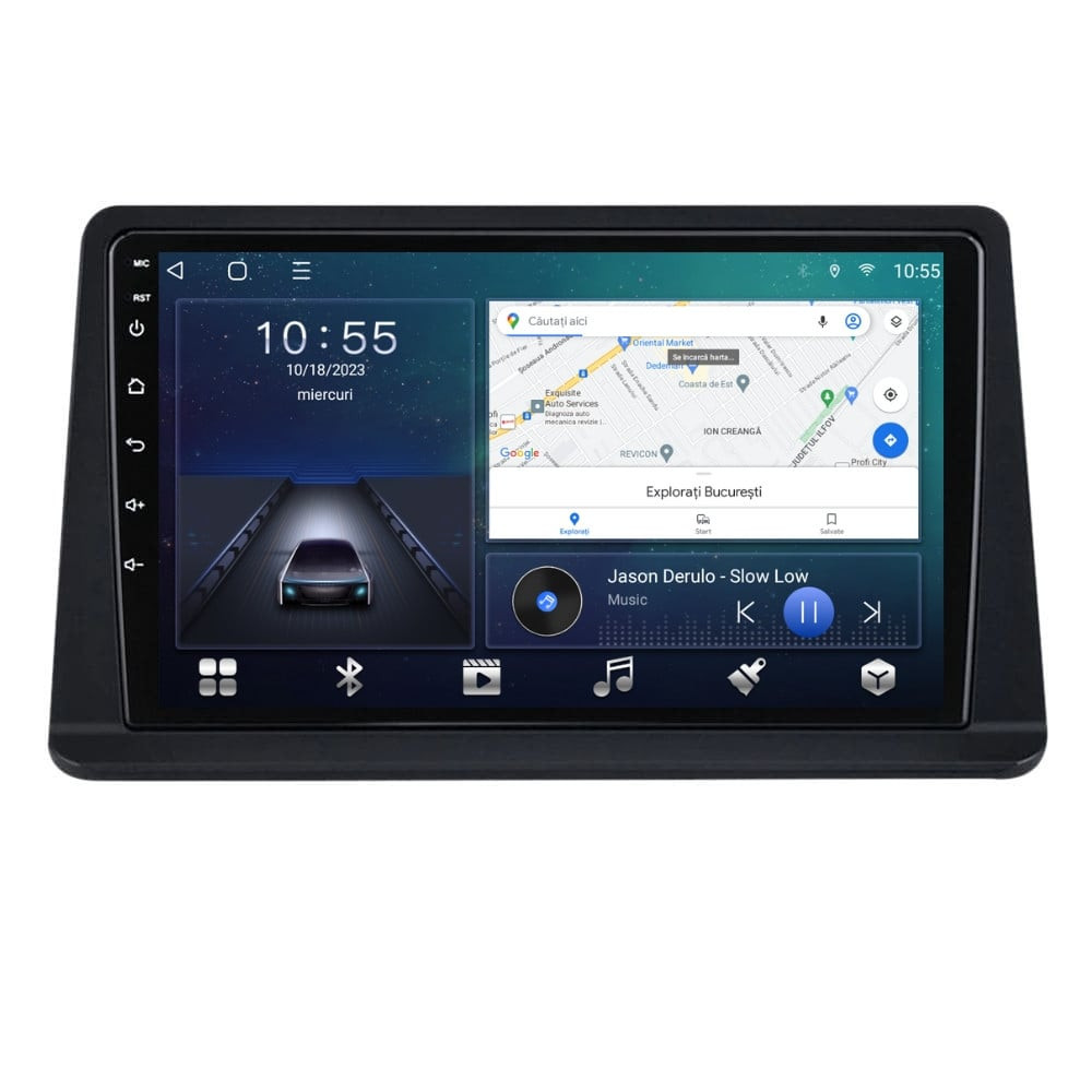 Navigatie dedicata cu Android Mitsubishi Pajero II 1990 - 2001, 3GB RAM, Radio GPS Dual Zone, Display HD QLED 9