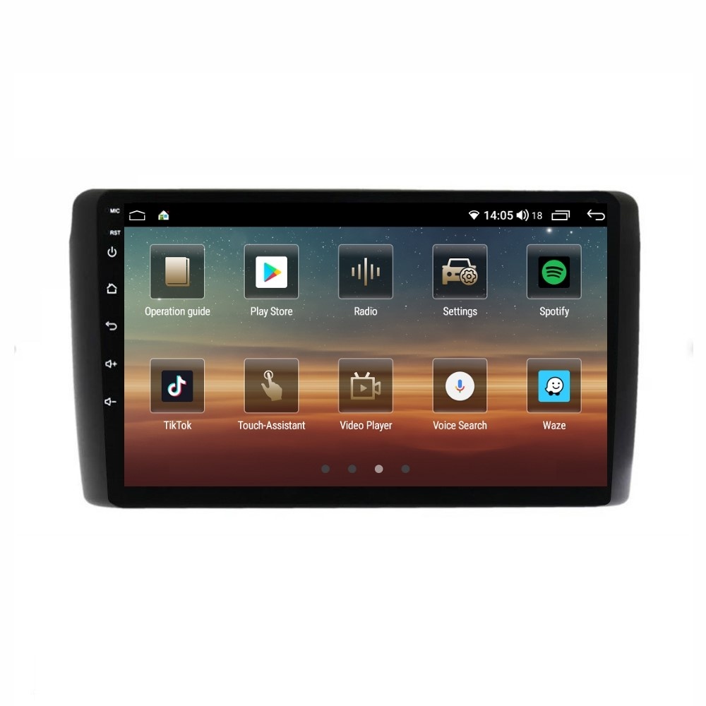 Navigatie dedicata cu Android Nissan Leaf I 2010 - 2017, 8GB RAM, Radio GPS Dual Zone, Display HD QLED 9