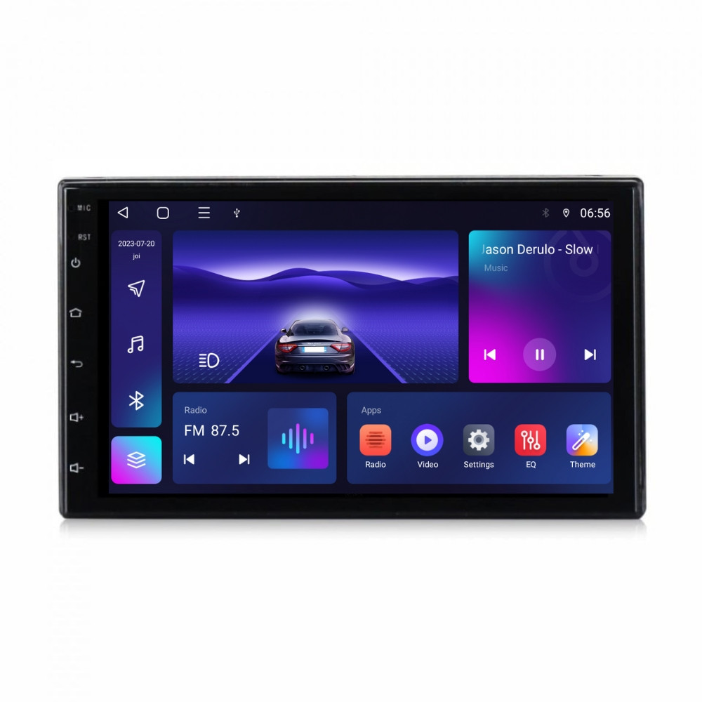 Navigatie dedicata cu Android Nissan Navara D40 2004 - 2014, 3GB RAM, Radio GPS Dual Zone, Display HD IPS 7