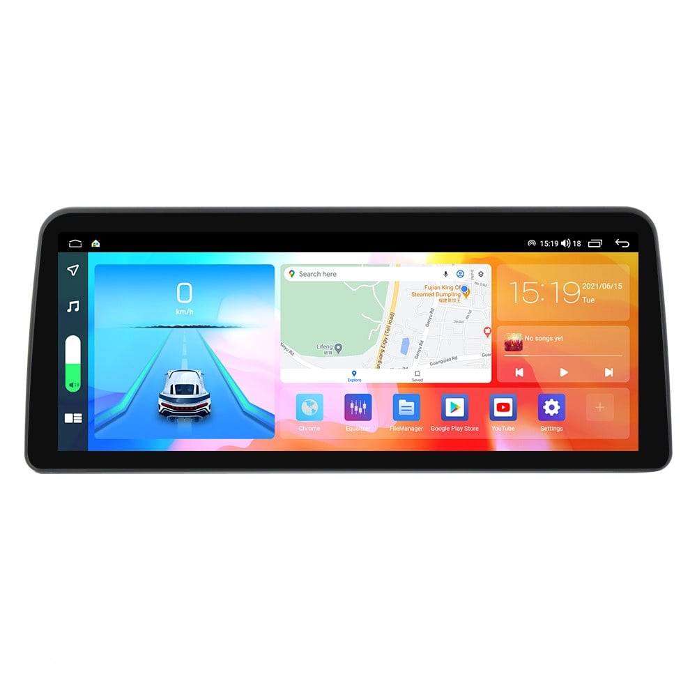 Navigatie dedicata cu Android Nissan Navara D40 2004 - 2014 cu navigatie originala, 4GB RAM, Radio GPS Dual Zone, Display QLED 12.3