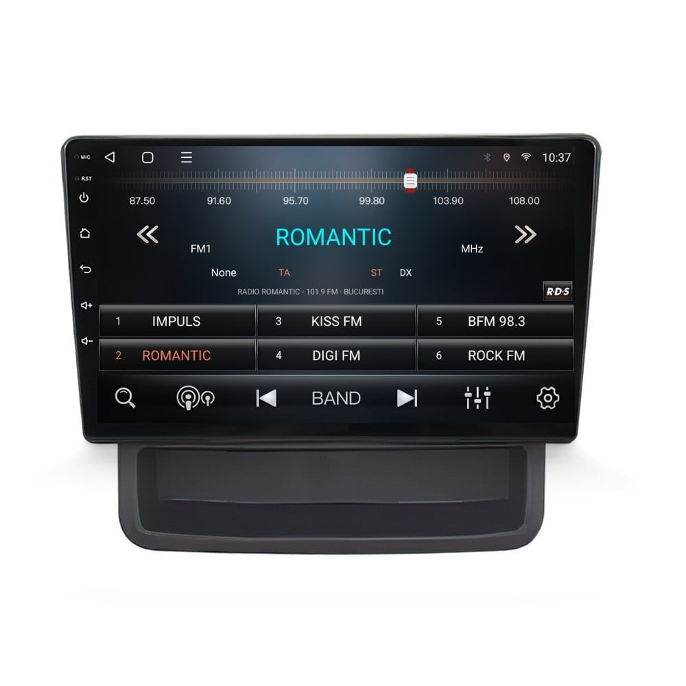 Navigatie dedicata cu Android Nissan Primastar 2010 - 2014, 2GB RAM, Radio GPS Dual Zone, Display HD QLED 10