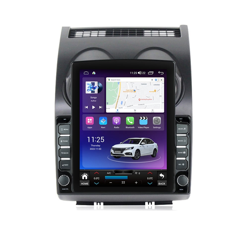 Navigatie dedicata cu Android Nissan Qashqai I 2006 - 2014, 8GB RAM, Radio GPS Dual Zone, Touchscreen IPS 9.7