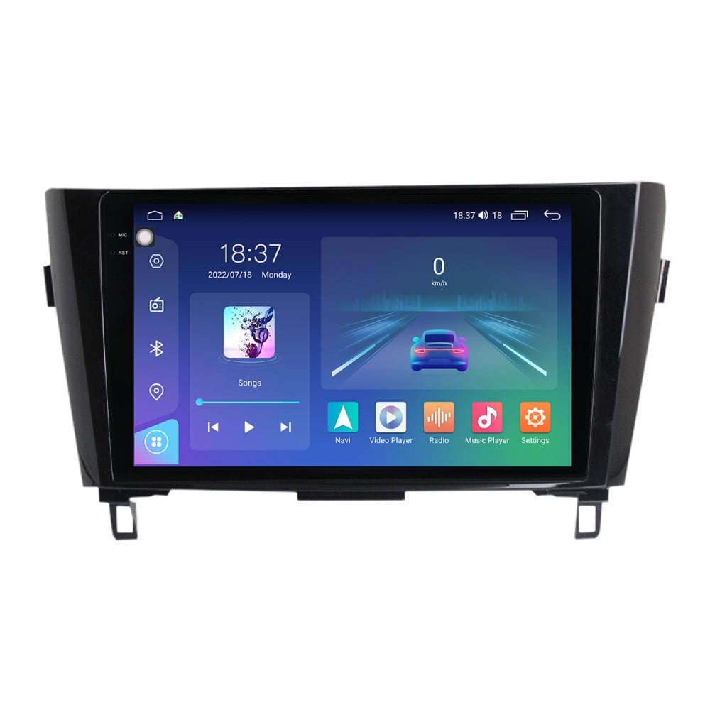 Navigatie dedicata cu Android Nissan Qashqai II 2014 - 2021, 8GB RAM, Radio GPS Dual Zone, Display 2K QLED 10.36