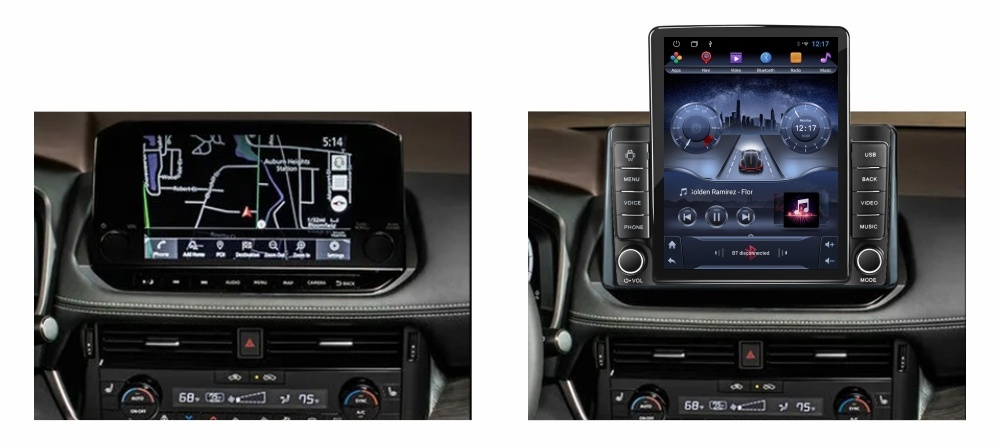 Navigatie dedicata cu Android Nissan Qashqai III dupa 2021, 1GB RAM, Radio GPS Dual Zone, Touchscreen IPS 9.7