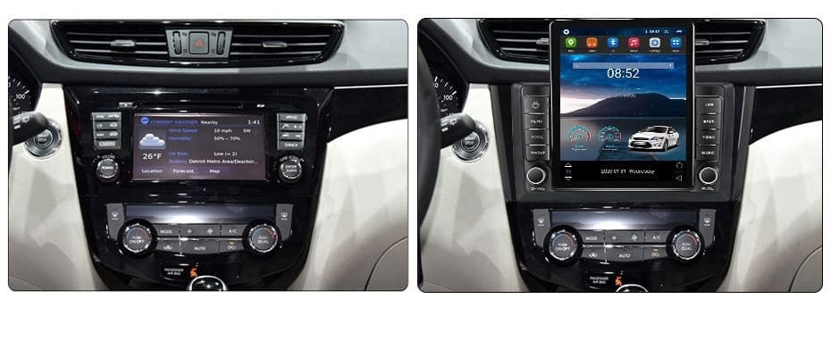 Navigatie dedicata cu Android Nissan X-Trail T32 2014 - 2021, 1GB RAM, Radio GPS Dual Zone, Touchscreen IPS 9.7