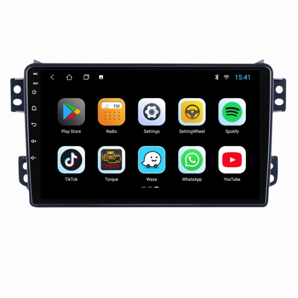 Navigatie dedicata cu Android Opel Agila 2007 - 2014, 1GB RAM, Radio GPS Dual Zone, Display HD IPS 9