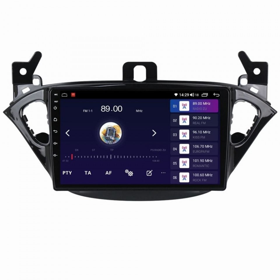 Navigatie dedicata cu Android Opel Corsa E 2014 - 2019, 4GB RAM, Radio GPS Dual Zone, Display HD QLED 9