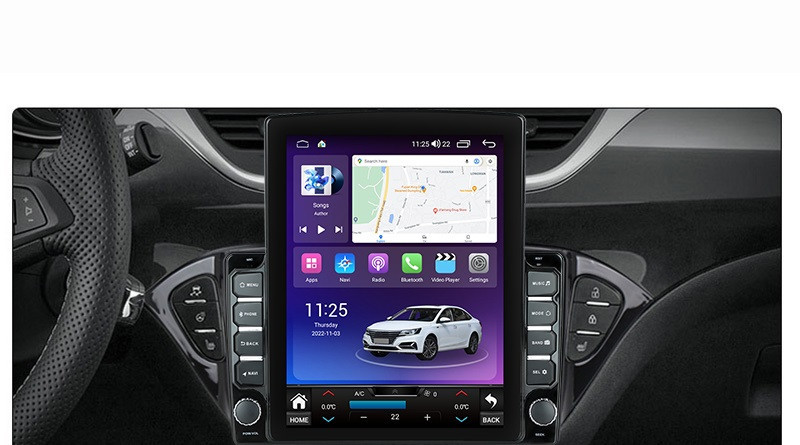 Navigatie dedicata cu Android Opel Corsa E 2014 - 2019, 4GB RAM, Radio GPS Dual Zone, Touchscreen IPS 9.7