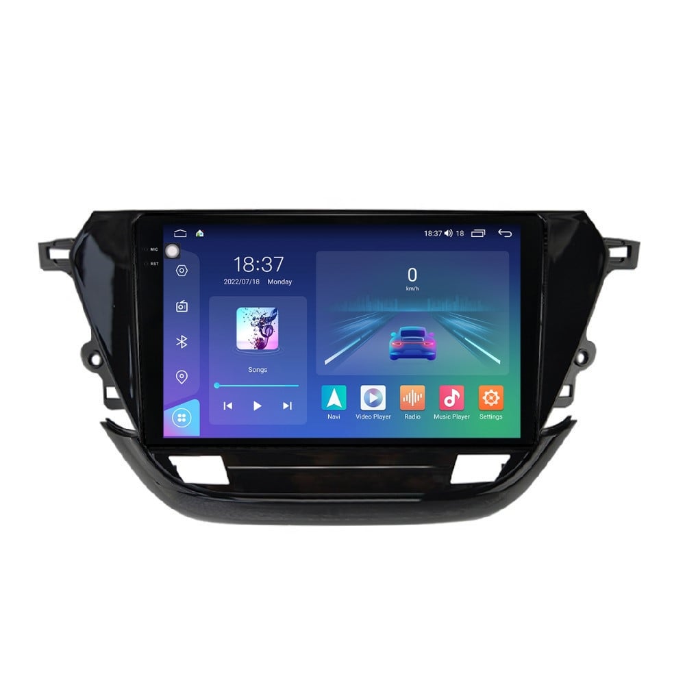 Navigatie dedicata cu Android Opel Corsa F dupa 2019, 4GB RAM, Radio GPS Dual Zone, Display 2K QLED 9.5