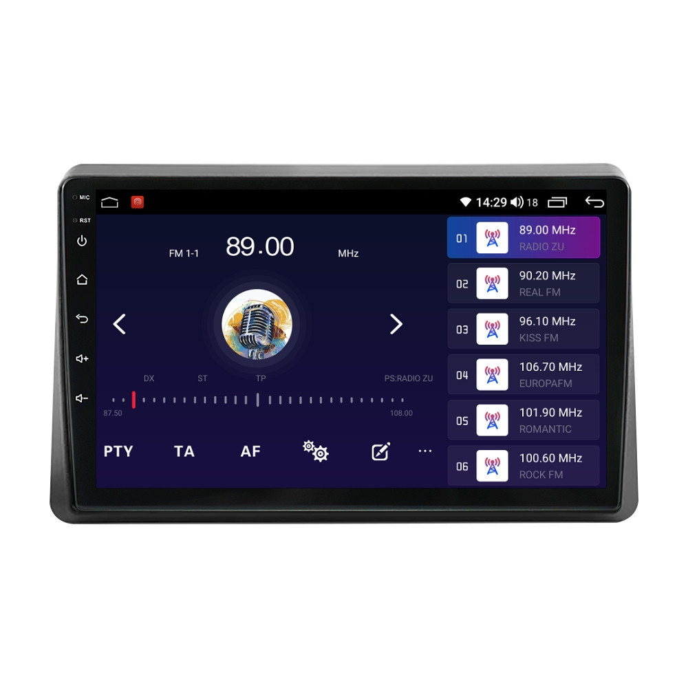 Navigatie dedicata cu Android Opel Movano B 2020 - 2022, 8GB RAM, Radio GPS Dual Zone, Display HD QLED 10