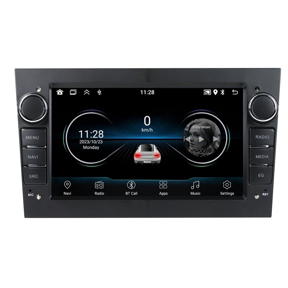 Navigatie dedicata cu Android Opel Vivaro A 2001 - 2010, negru, 2GB RAM, Radio GPS Dual Zone, Display HD 7