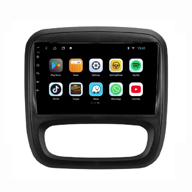 Navigatie dedicata cu Android Opel Vivaro B 2014 - 2019, 2GB RAM, Radio GPS Dual Zone, Display HD IPS 9