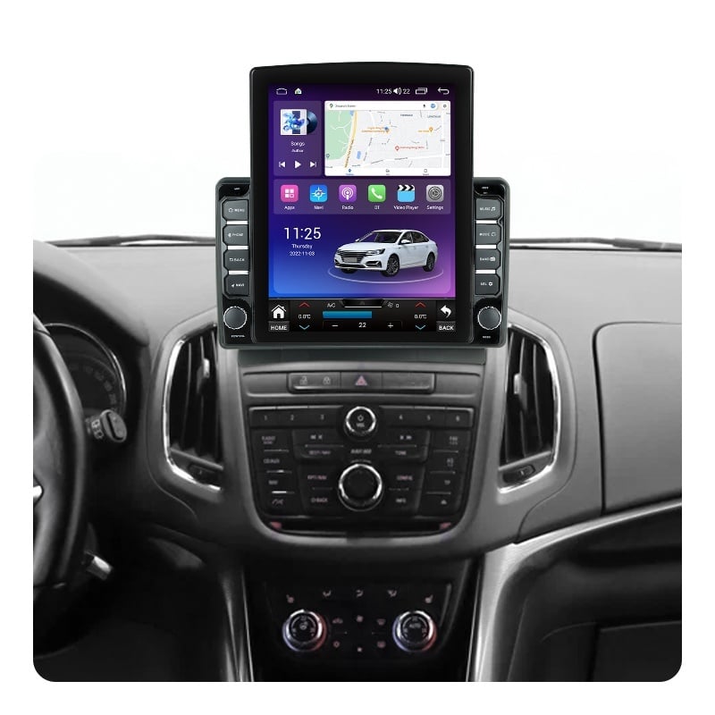 Navigatie dedicata cu Android Opel Zafira Tourer C 2011 - 2016, 4GB RAM, Radio GPS Dual Zone, Touchscreen IPS 9.7