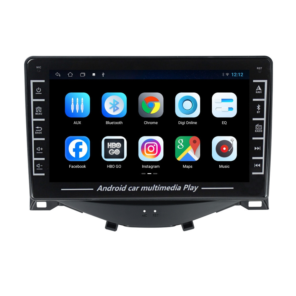 Navigatie dedicata cu Android Peugeot 108 2014 - 2022, 1GB RAM, Radio GPS Dual Zone, Display HD IPS 8