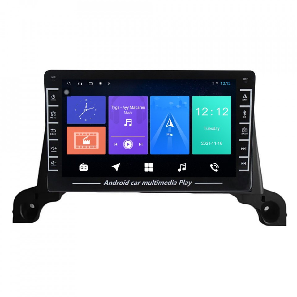 Navigatie dedicata cu Android Peugeot 3008 2016 - 2020, 1GB RAM, Radio GPS Dual Zone, Display HD IPS 8