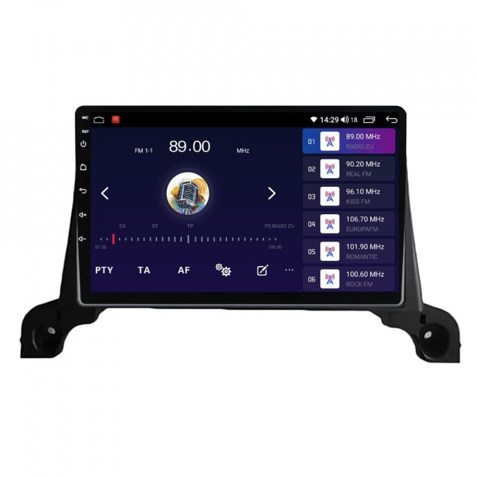 Navigatie dedicata cu Android Peugeot 3008 2016 - 2020, 8GB RAM, Radio GPS Dual Zone, Display HD QLED 9