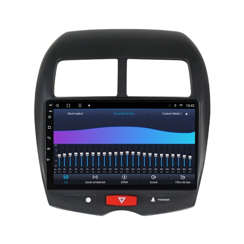 Navigatie dedicata cu Android Peugeot 4008 2012 - 2017, 3GB RAM, Radio GPS Dual Zone, Display HD QLED 10