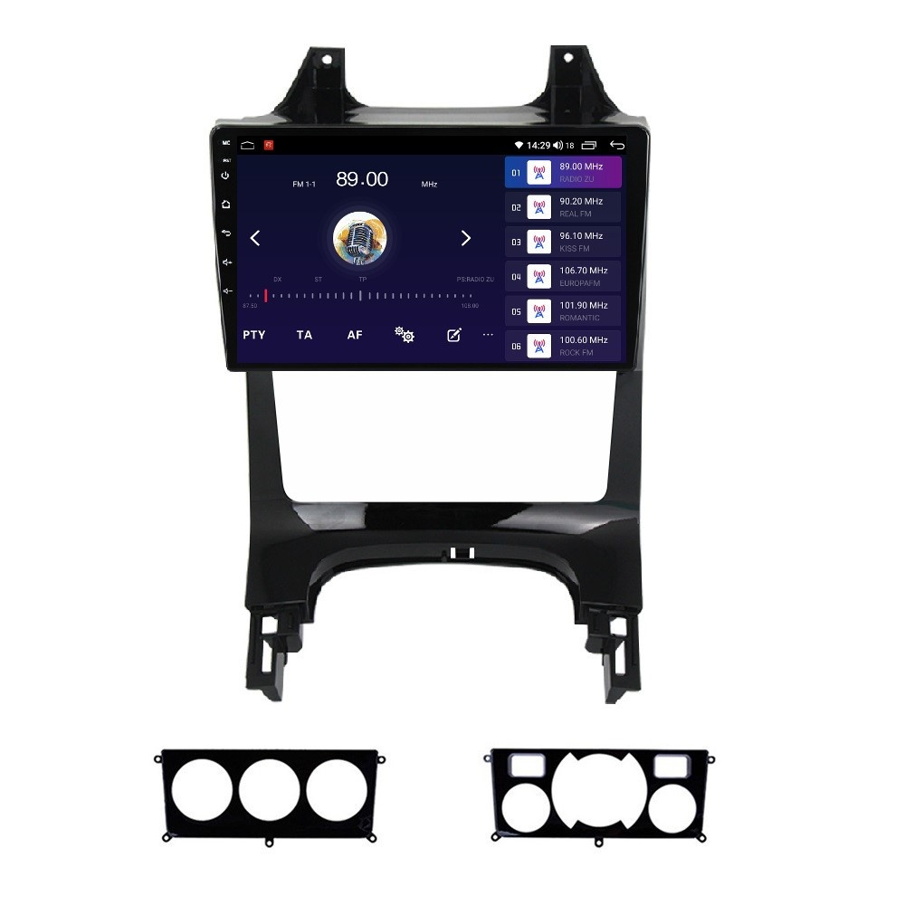 Navigatie dedicata cu Android Peugeot 5008 2009 - 2016, 2GB RAM, Radio GPS Dual Zone, Display HD QLED 9