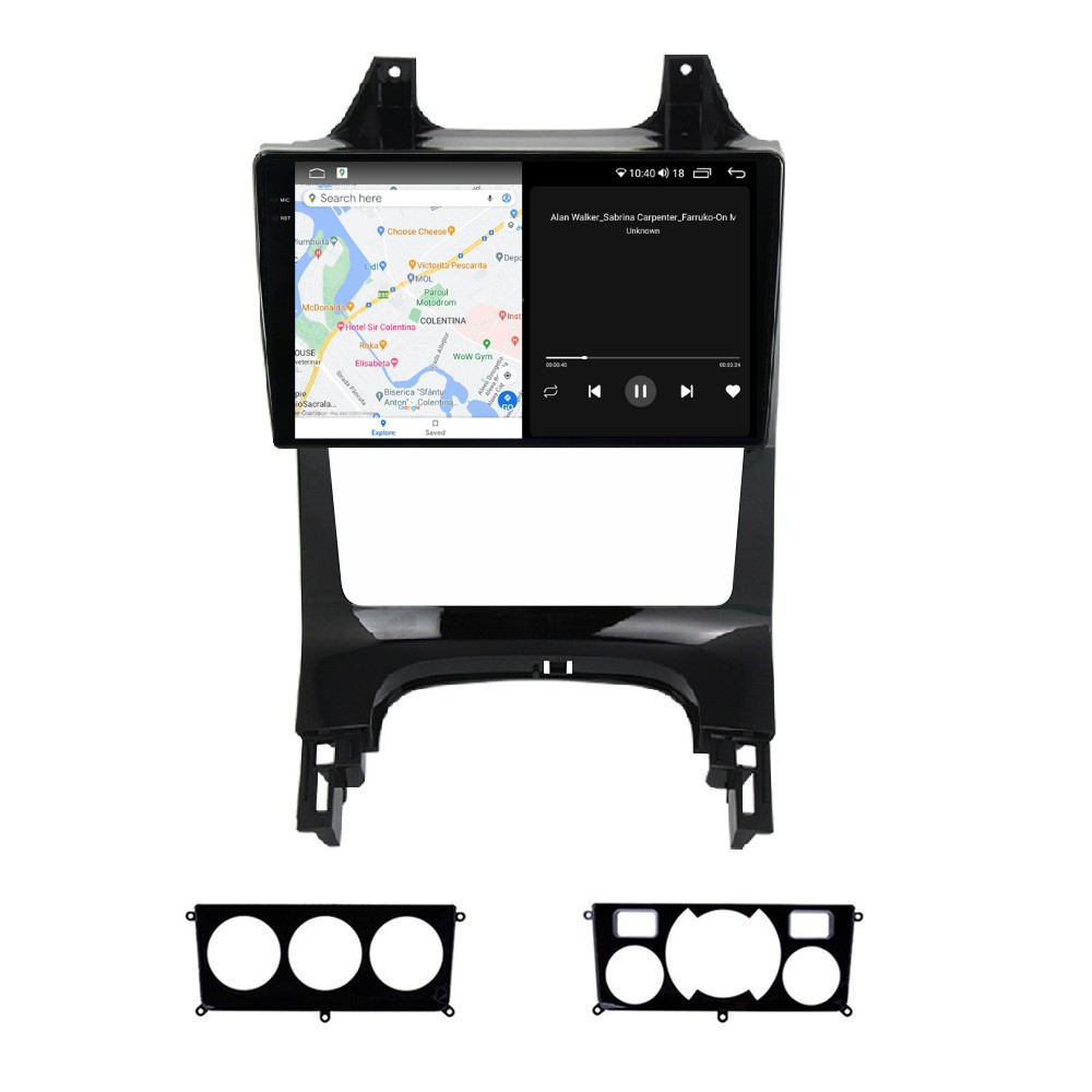 Navigatie dedicata cu Android Peugeot 5008 2009 - 2016, 8GB RAM, Radio GPS Dual Zone, Display 2K QLED 9.5