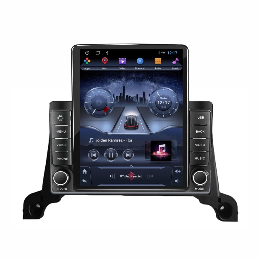 Navigatie dedicata cu Android Peugeot 5008 2017 - 2020, 1GB RAM, Radio GPS Dual Zone, Touchscreen IPS 9.7" HD tip Tesla, Internet Wi-Fi, Bluetooth, MirrorLink, USB - Imagine 2