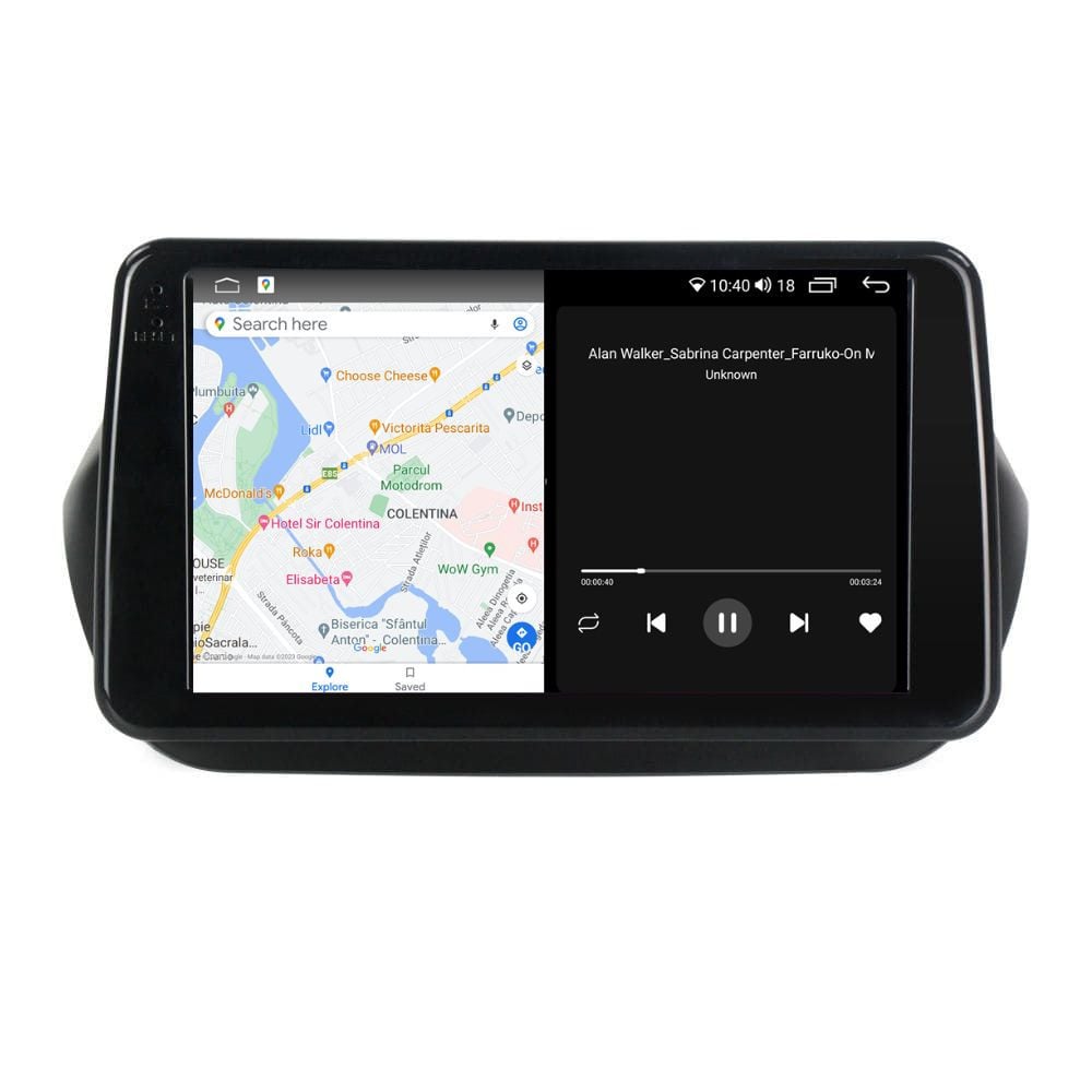 Navigatie dedicata cu Android Peugeot Bipper 2008 - 2018, 8GB RAM, Radio GPS Dual Zone, Display 2K QLED 9.5