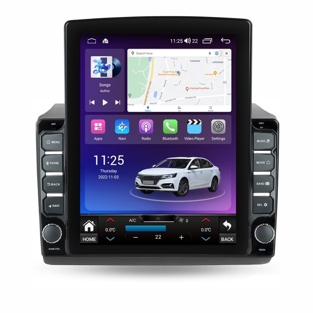 Navigatie dedicata cu Android Peugeot Boxer dupa 2006 cu navigatie originala, 8GB RAM, Radio GPS Dual Zone, Touchscreen IPS 9.7