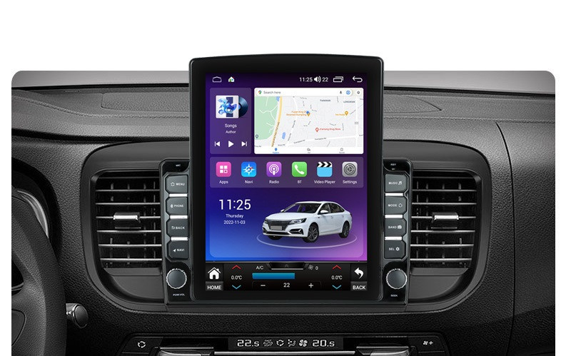 Navigatie dedicata cu Android Peugeot Expert dupa 2016, 4GB RAM, Radio GPS Dual Zone, Touchscreen IPS 9.7