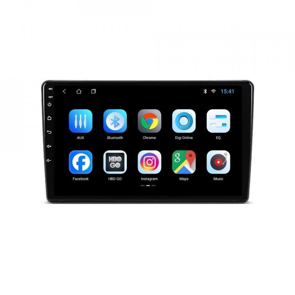 Navigatie dedicata cu Android Peugeot Partner 2008 - 2018, 1GB RAM, Radio GPS Dual Zone, Display HD IPS 9