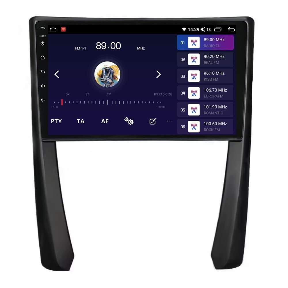 Navigatie dedicata cu Android Porsche Cayman 2009 - 2013, 2GB RAM, Radio GPS Dual Zone, Display HD QLED 9