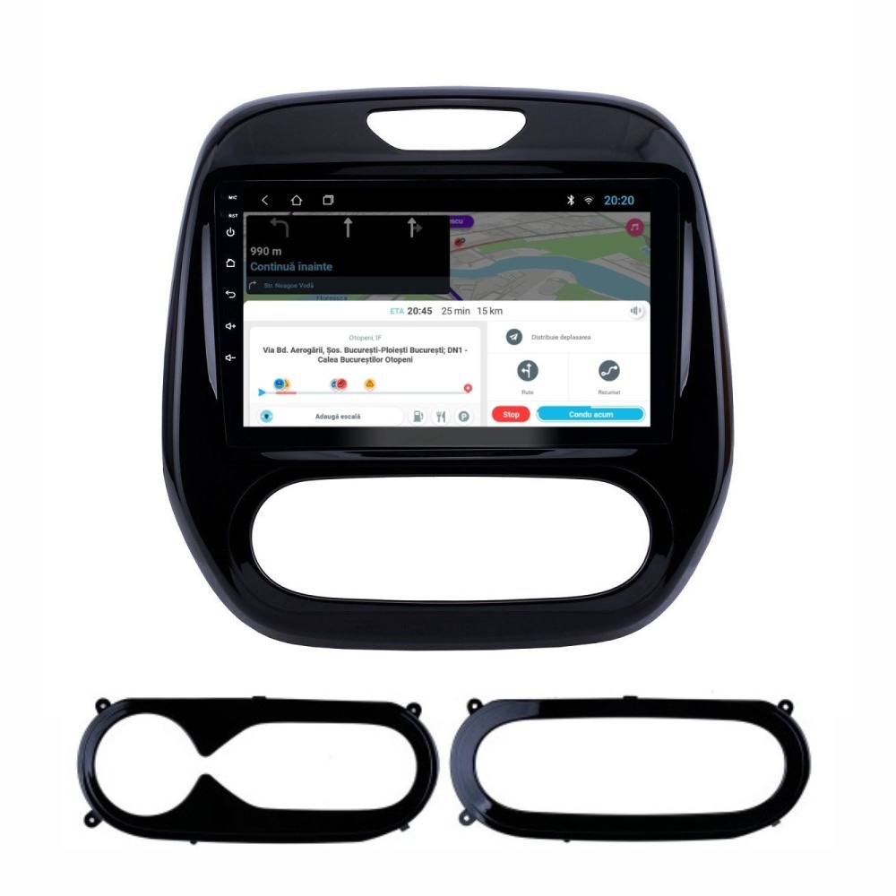 Navigatie dedicata cu Android Renault Captur I 2013 - 2020, 1GB RAM, Radio GPS Dual Zone, Display HD IPS 9" Touchscreen, Internet Wi-Fi, Bluetooth, MirrorLink, USB - Imagine 7