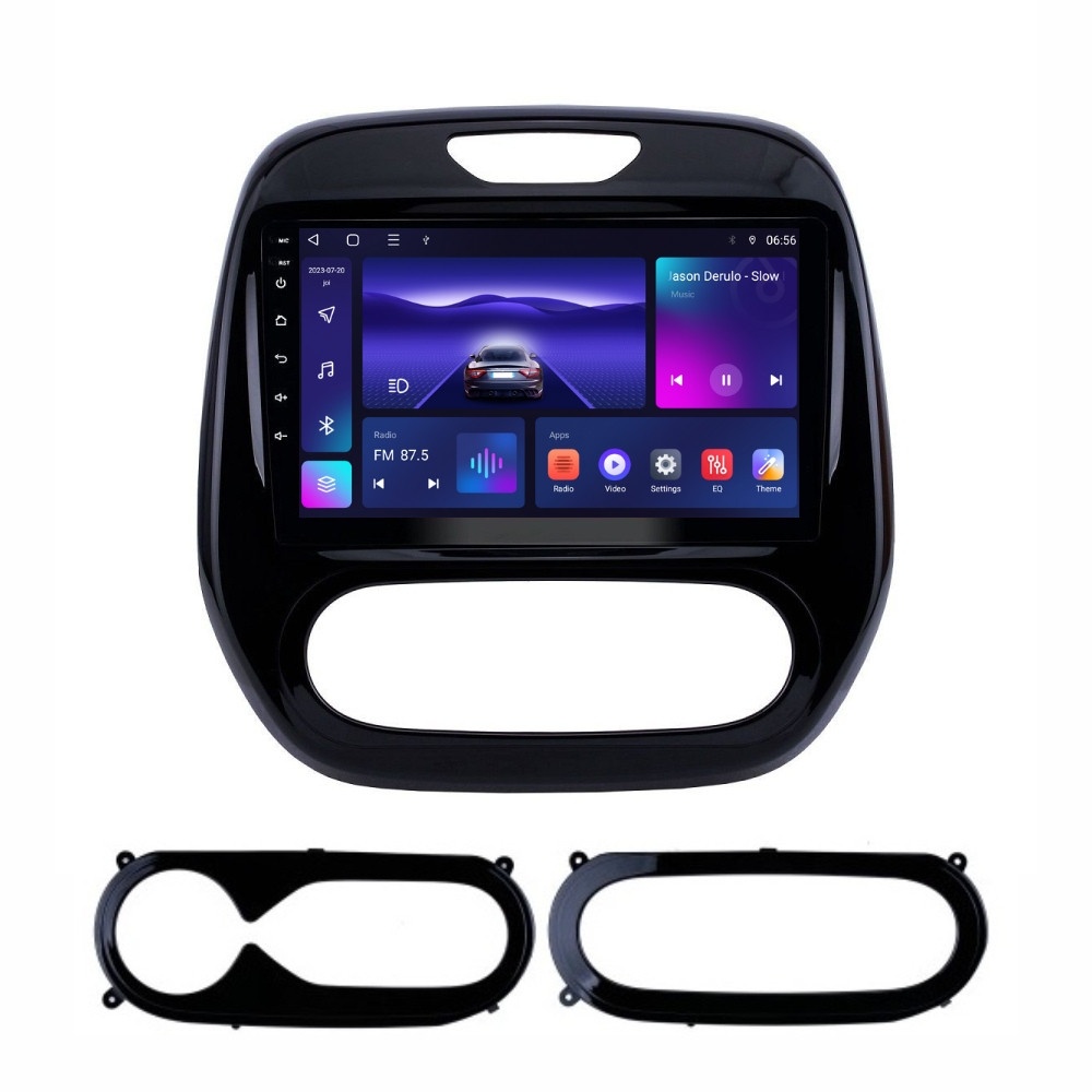 Navigatie dedicata cu Android Renault Captur I 2013 - 2020, 4GB RAM, Radio GPS Dual Zone, Display HD IPS 9