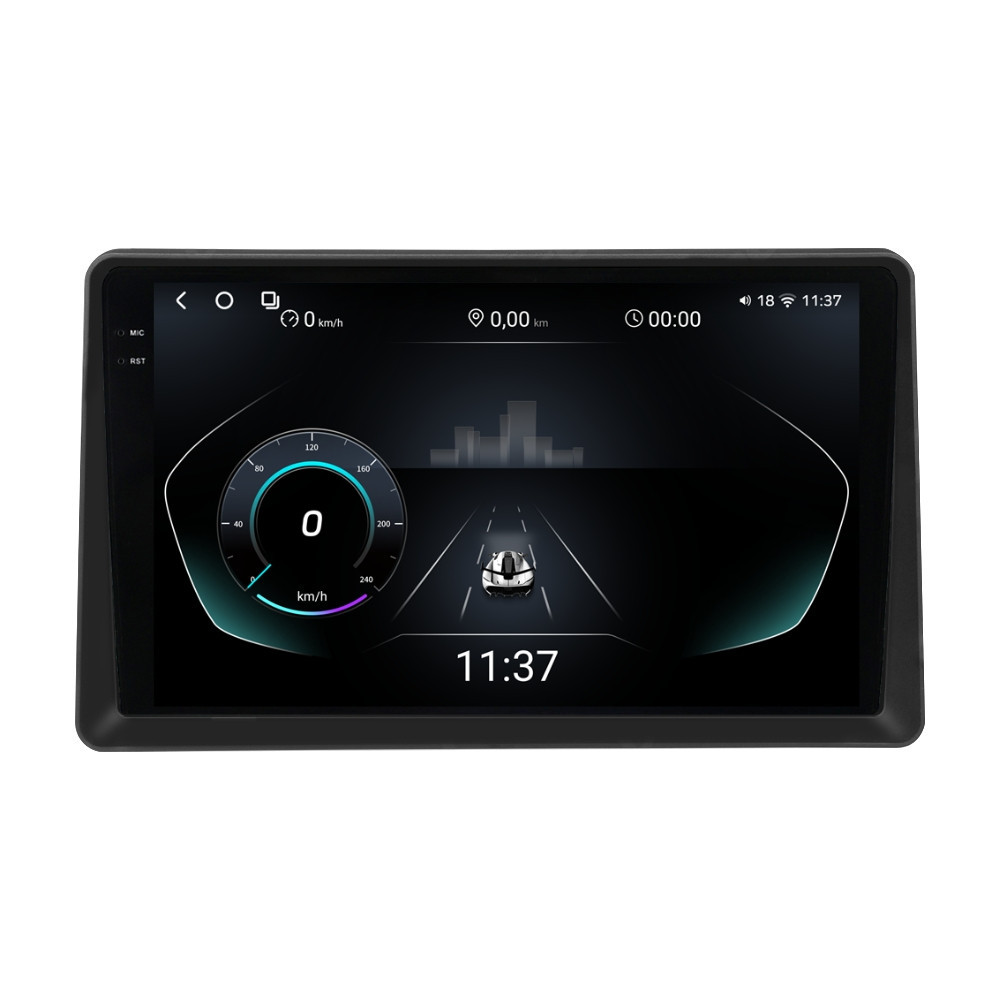 Navigatie dedicata cu Android Renault Express dupa 2021, 12GB RAM, Radio GPS Dual Zone, Display 2K QLED 9.5