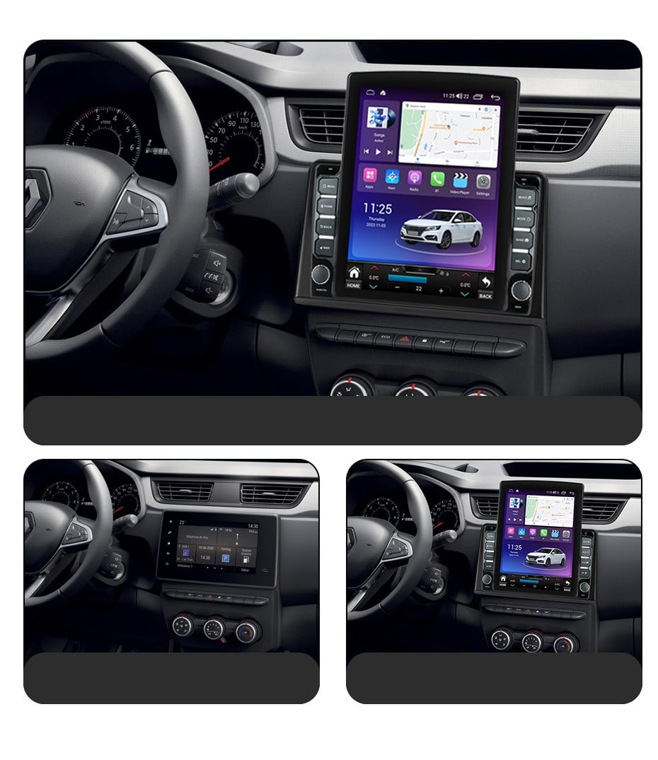 Navigatie dedicata cu Android Renault Express dupa 2021, 8GB RAM, Radio GPS Dual Zone, Touchscreen IPS 9.7