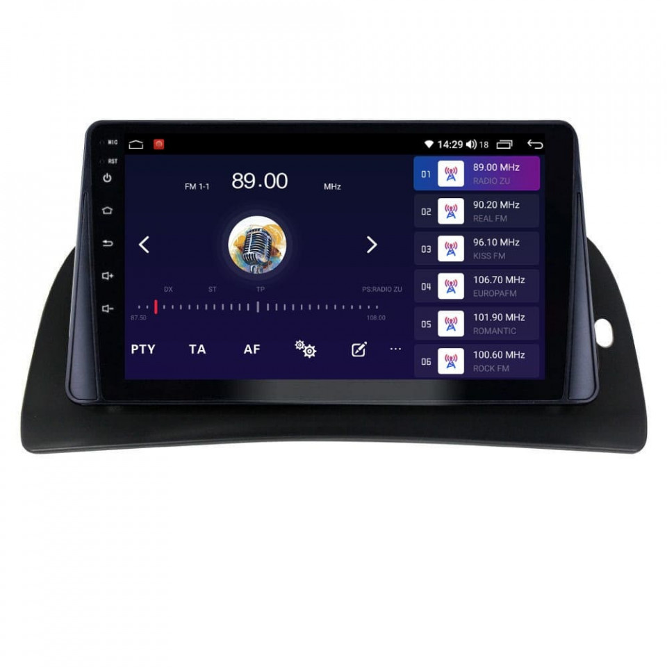 Navigatie dedicata cu Android Renault Kangoo II 2008 - 2021, 4GB RAM, Radio GPS Dual Zone, Display HD QLED 9