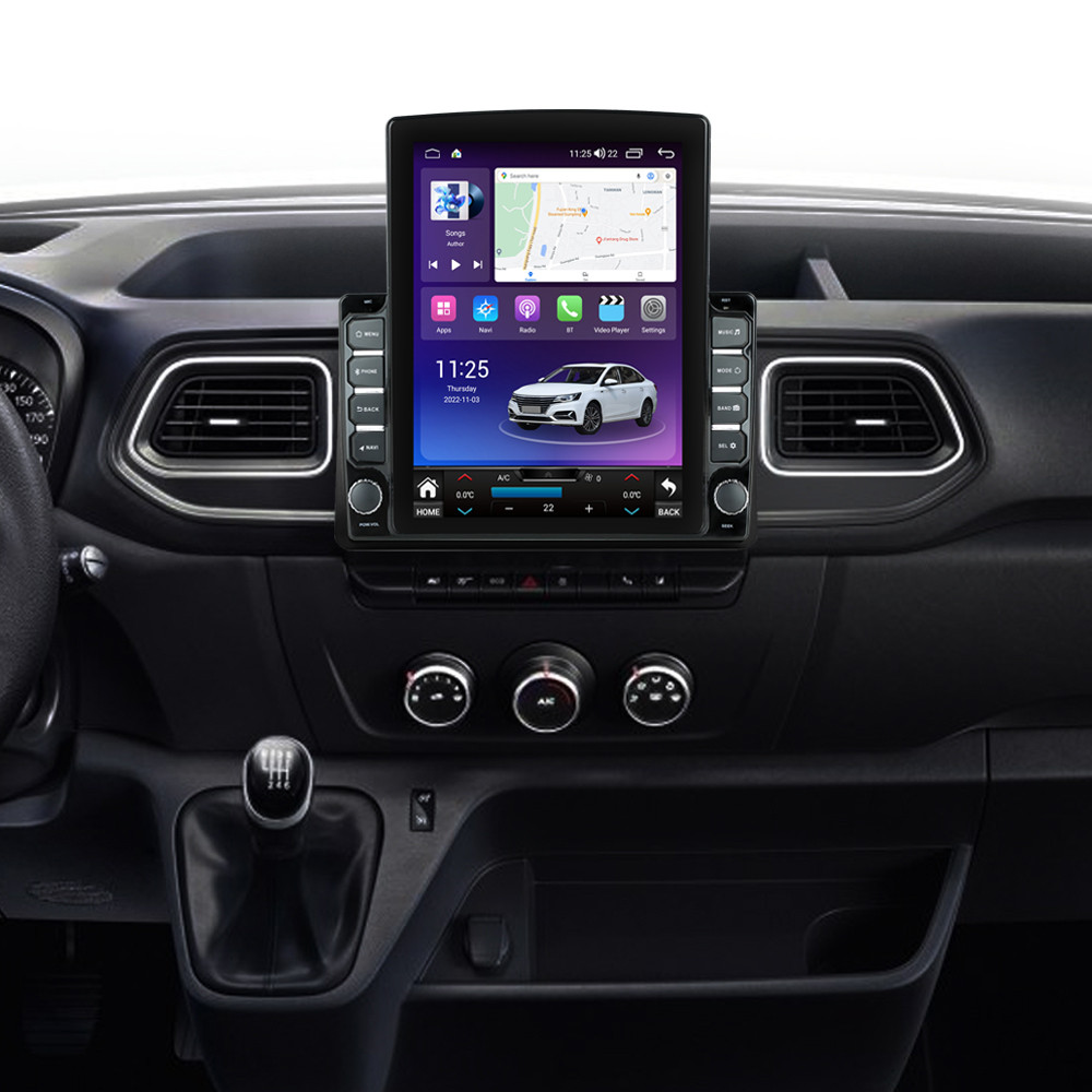 Navigatie dedicata cu Android Renault Master III 2020 - 2024, 4GB RAM, Radio GPS Dual Zone, Touchscreen IPS 9.7