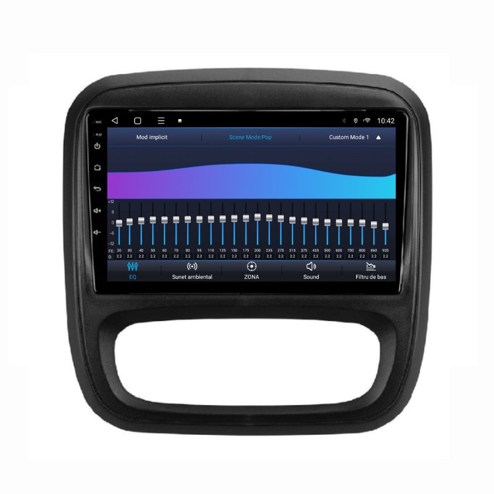 Navigatie dedicata cu Android Renault Trafic III 2014 - 2019, 3GB RAM, Radio GPS Dual Zone, Display HD QLED 9