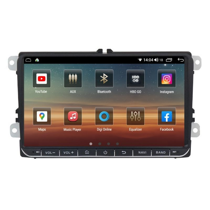 Navigatie dedicata cu Android Seat Altea 2004 - 2015, 8GB RAM, Radio GPS Dual Zone, Display HD IPS 9