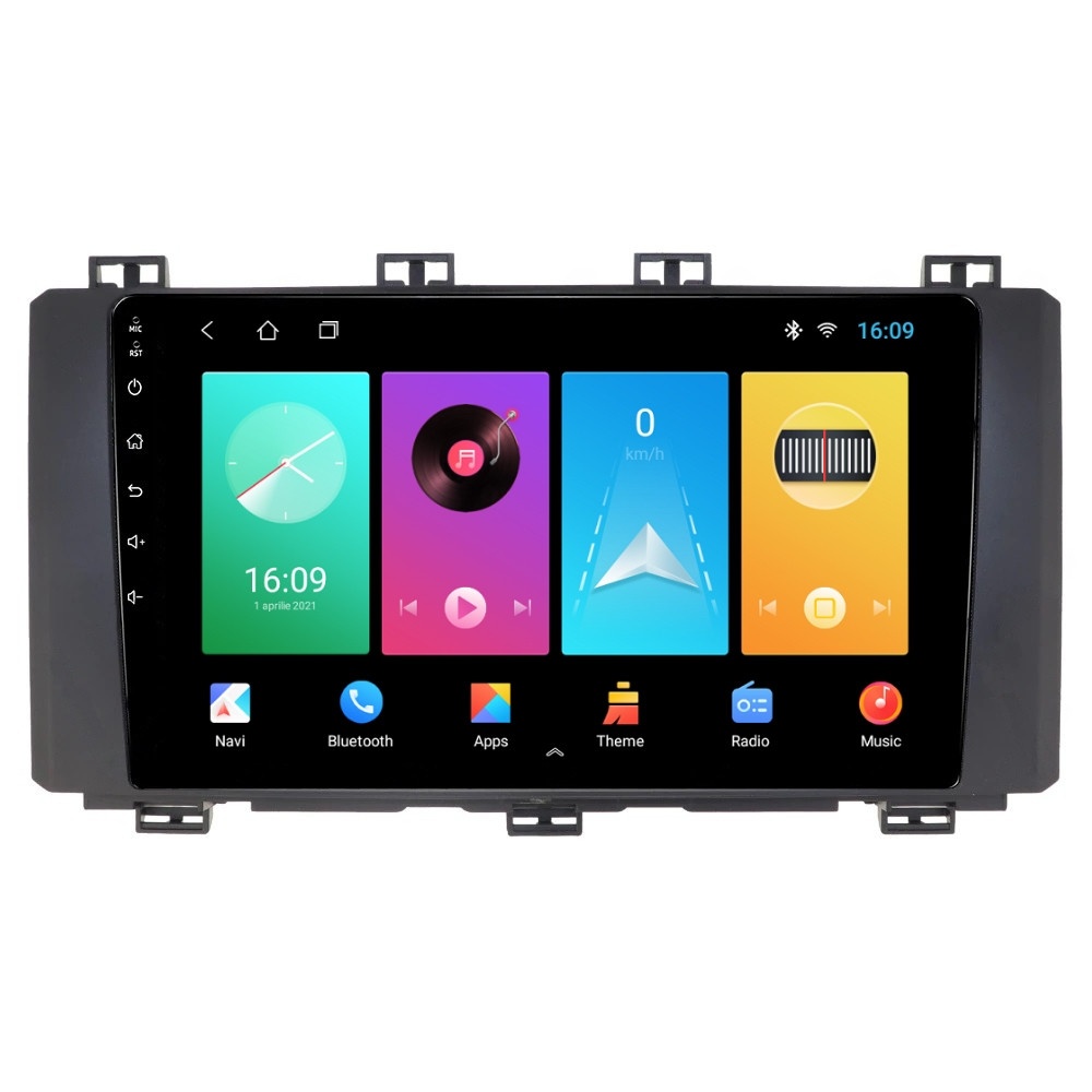 Navigatie dedicata cu Android Seat Ateca dupa 2016, 2GB RAM, Radio GPS Dual Zone, Display HD IPS 9