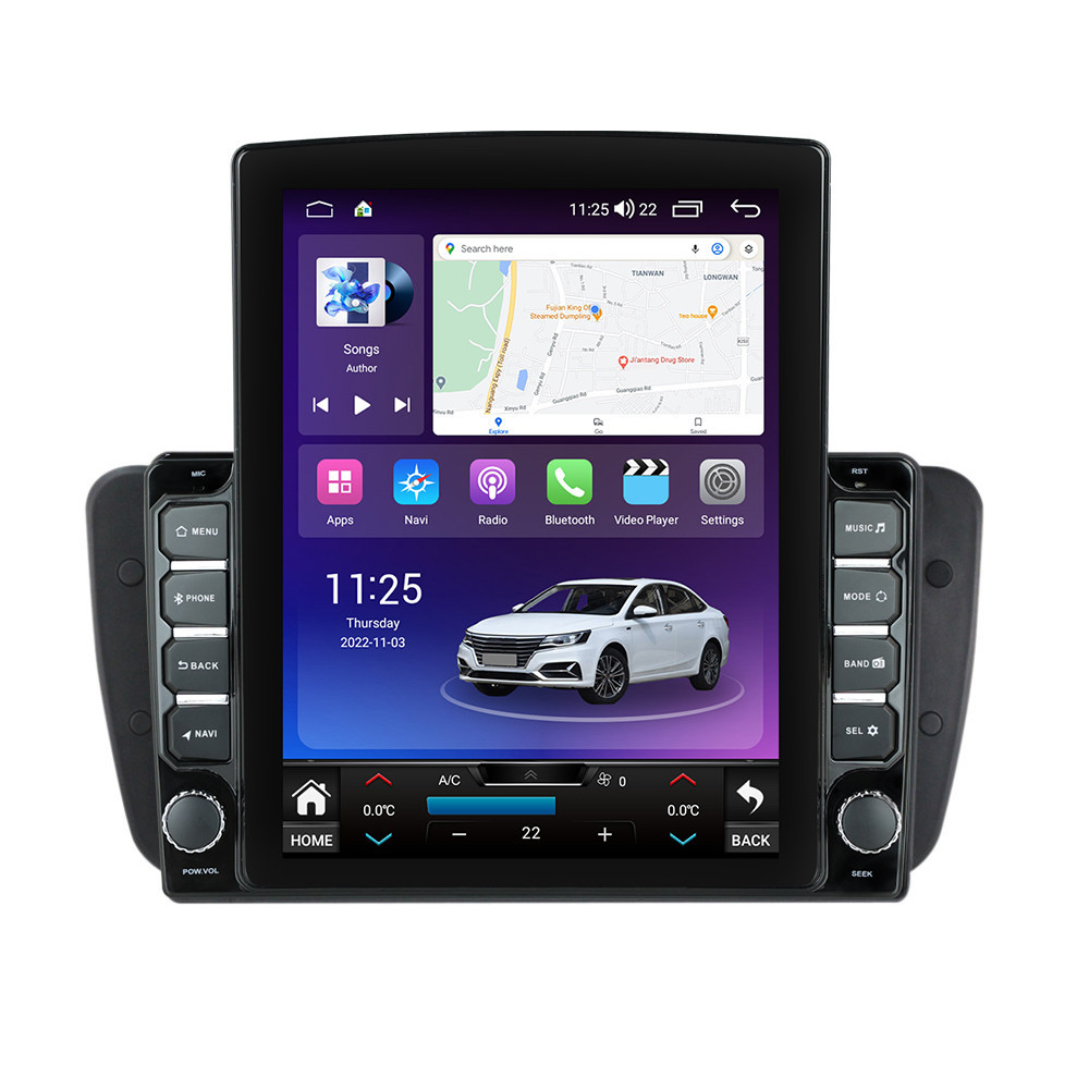 Navigatie dedicata cu Android Seat Ibiza IV 2008 - 2013, 4GB RAM, Radio GPS Dual Zone, Touchscreen IPS 9.7