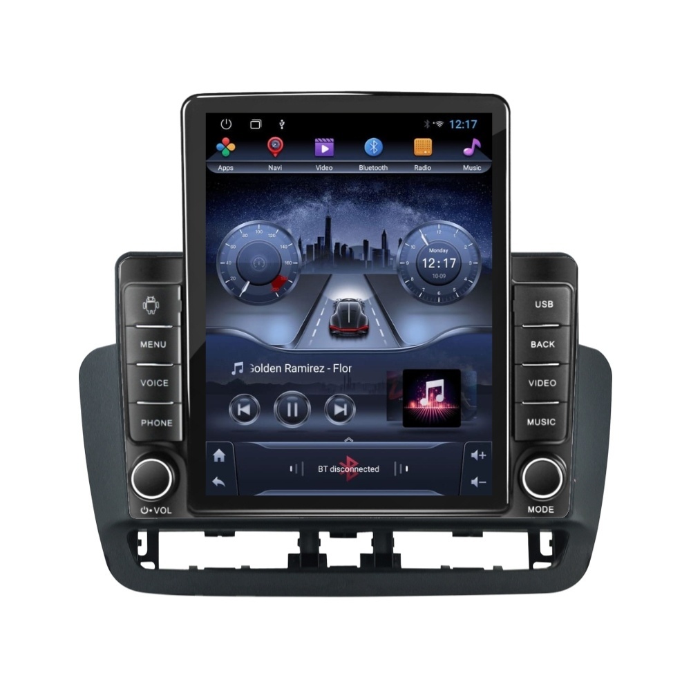 Navigatie dedicata cu Android Seat Ibiza V dupa 2021, 1GB RAM, Radio GPS Dual Zone, Touchscreen IPS 9.7