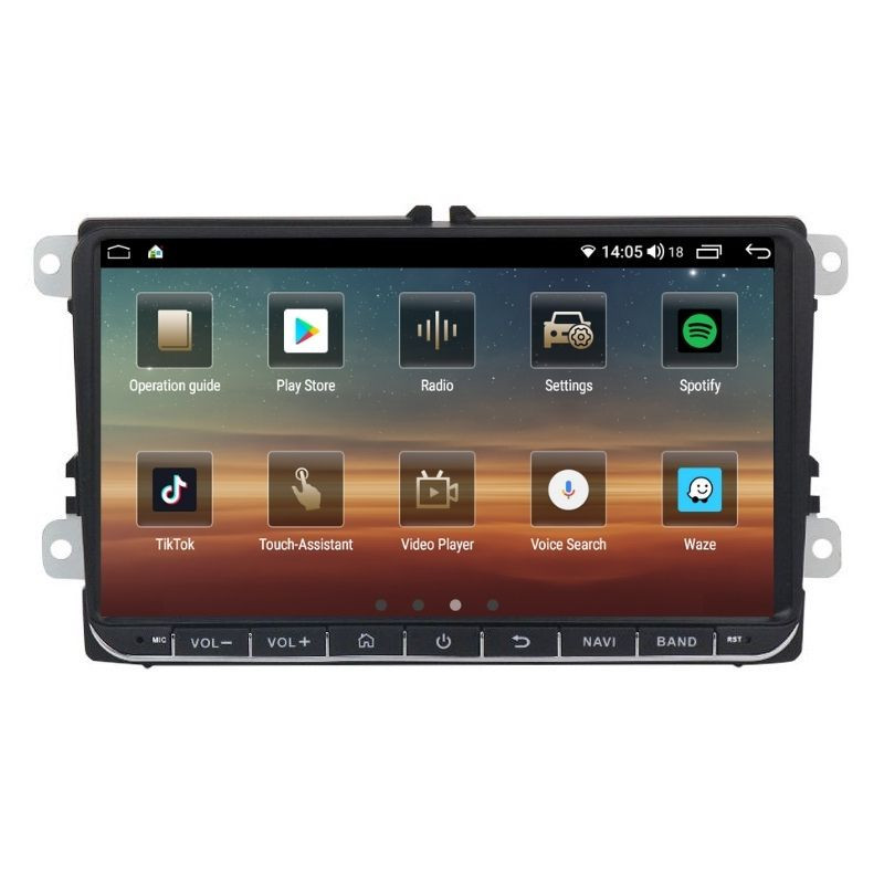 Navigatie dedicata cu Android Seat Toledo III 2004 - 2009, 8GB RAM, Radio GPS Dual Zone, Display HD IPS 9