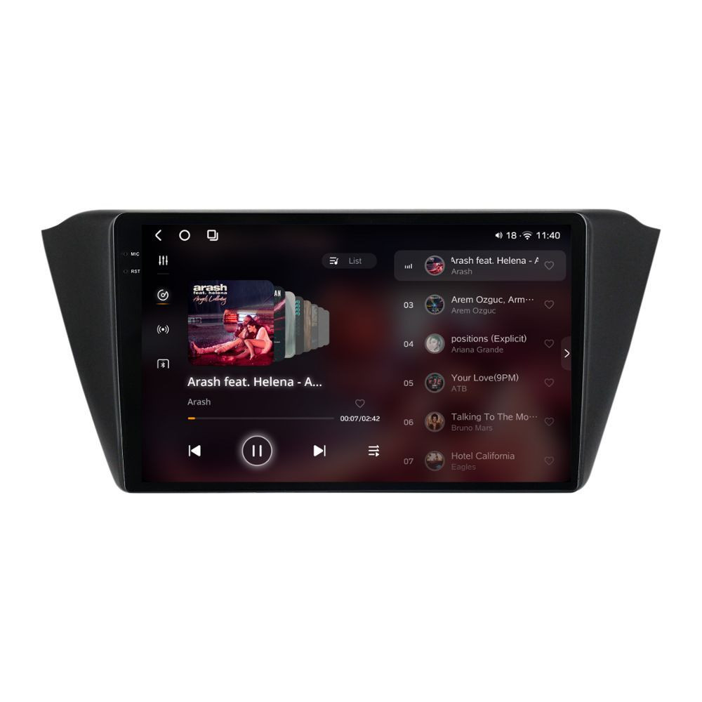 Navigatie dedicata cu Android Skoda Fabia III 2014 - 2021, 12GB RAM, Radio GPS Dual Zone, Display 2K QLED 9.5